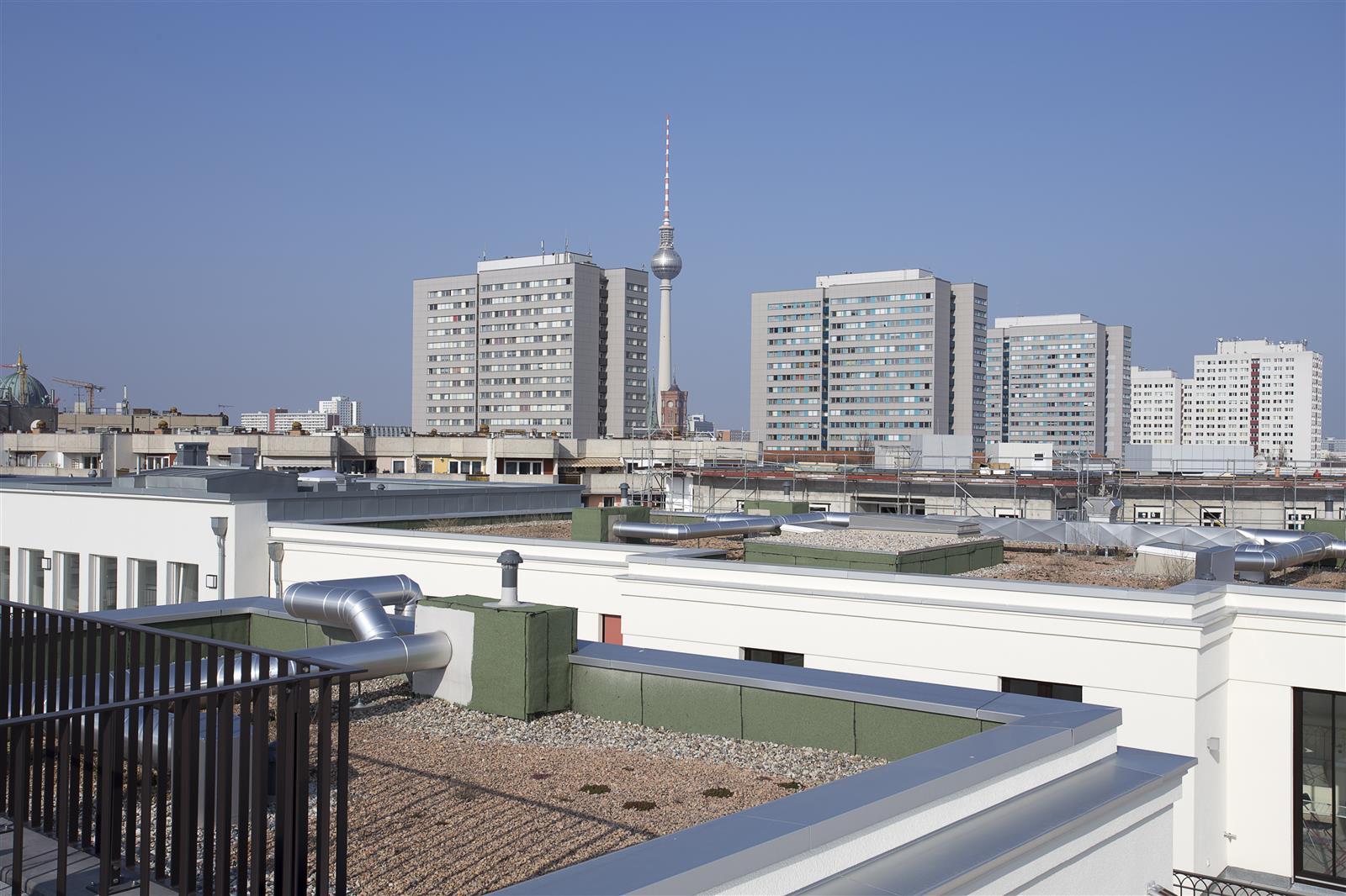 Aussicht Dachterrasse